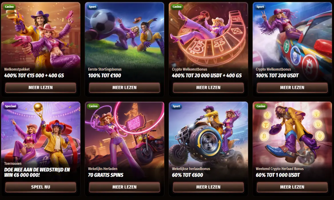 WestAce Casino Promoties